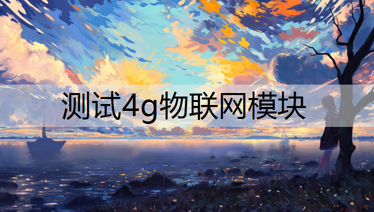 测试4g物联网模块